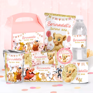 Lion King Nala Party Favors, Printable Birthday Kit, File Only, 0018