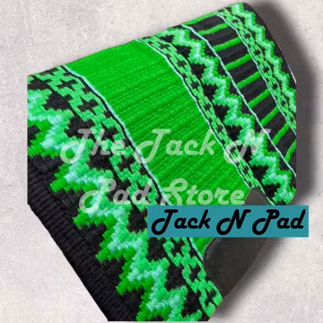 Western Show Oversize Wool Saddle Blanket with Customization Options