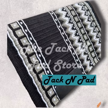 Western Show Oversize Wool Saddle Blanket with Customization Options