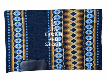 Tan Navy Blue Fawn Ombre Newzealand Wool Handwoven Custom Request Show Blanket