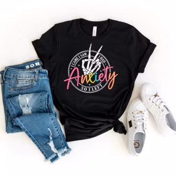 Anxiety Shirt, Trendy Mental Health Shirt, I Came I Saw I Had Anxiety So I Left Shirt, Mental Health Shirt,Skeleton Hand Shirt,Sarcastic Tee