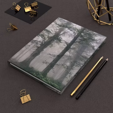 Misty Forest Hardcover Journal | Twilight Diary