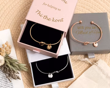 I Couldn't Tie The Knot Without You, Bridal Party Gift, Bridesmaid Proposal Box, Bridesmaid Jewelry, Wedding Party Gifts, Bridal Accessories