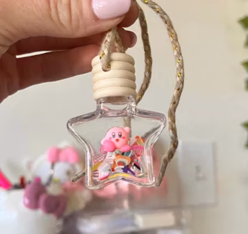 Kawaii Hanging Car Shaker Diffuser Air Freshener , Cute Car Accessory