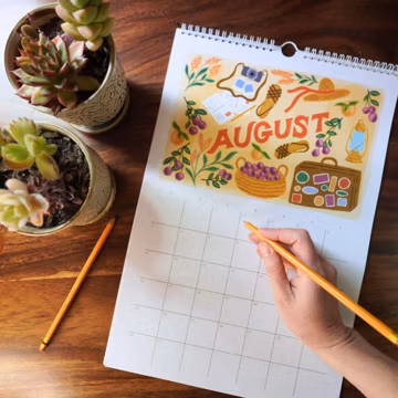 2026-2027 Wall Calendar | Things of the Season | July-June 2026-27 | Botanicals, Food, Home Decor, Pets, & Clothing | Gift for Wife or Mom