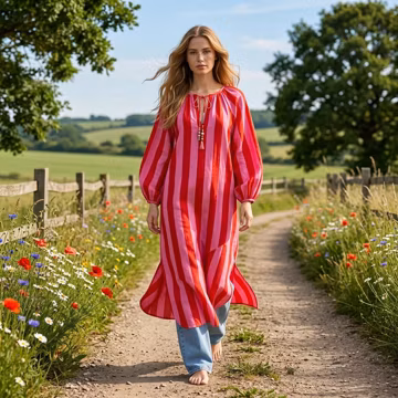 Casual Hoodie Dress, T Shirt Midi Dress, Boho Vacation Dress, Long Sleeve Everyday Dress, Loose Summer Dress