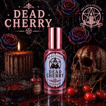 Dead Cherry Perfume Oil and Spray | Vanilla Musk, Dragon’s Blood & Cashmere Fragrance