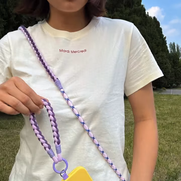 Crossbody Phone Carry Strap and Hand Strap Set, Adjustable Length