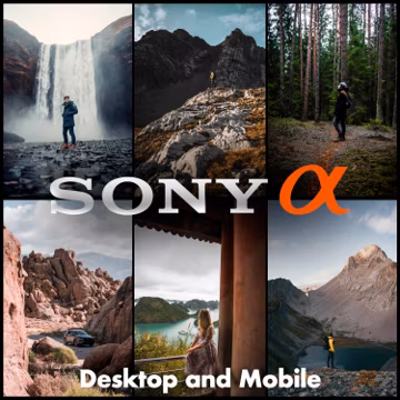 SONY Alpha Lightroom Presets, Mobile & Desktop, Moody Adventure Photography