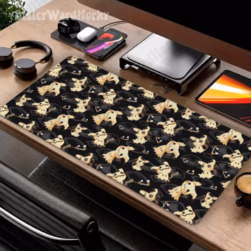 Mimikyu Mouse Pad Dark Type Anime Gaming Mousepad Pad Ghost Manga Desk Decor Gifts