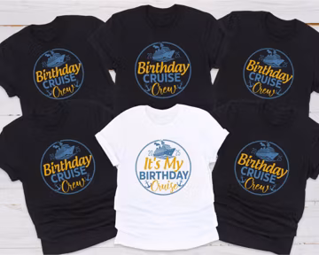 Personalized It's My Birthday Cruise Shirt, 2025 Matching Cruise Birthday Party Tees, Birthday Cruise Squad Shirt, Birthday Group Tee