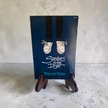 Vintage 1977 Sneakers in the Dryer by Mary Ann Bohrs Softcover Christian Motherhood Journal Devotional Essays
