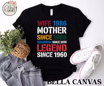 Personalized Grandma Shirt, Custom Family Name Tee, Mother's Day Gift