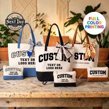 Custom Logo Tote Bag: Personalized Canvas Design