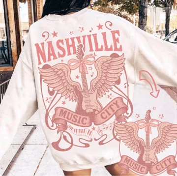 Country Music Png , Western Png, Boho Png, Cowgirl Png, Country Girl Png, Music City, Guitar Country Bohemian Music