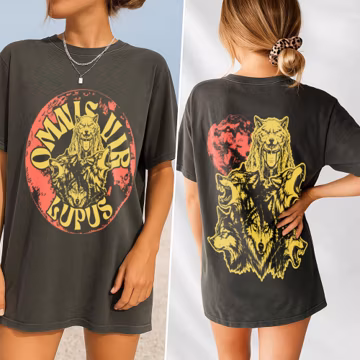 Sevro Omnis Vir Lupus, Red Rising, Comfort Colors T-shirt, bookish Merch, Howler, Hail Reaper, Victra, Darrow