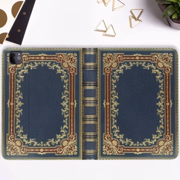 Grimoire ipad case with pencil holder iPad Pro 11 10.2 10.9 inch iPad Air 5 4 iPad Pro 12.9 11 Mini 6 Goth Retro Aesthetic Magic Witch Book