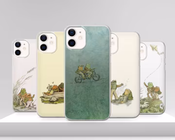 Aesthetic Frog Toad Phone Case Green Nature Cartoon Cover for iPhone 17 Pro Max 17e 15 14 12 & Samsung S25 Ultra S24 FE A56 Pixel 10 XL 9a 8