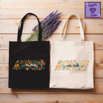 Personalized Science Teacher Tote Bag: Chemistry Gift