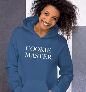 Cookie Master Hoodie, Baker hooded sweatshirt, baking hoodie, cookier hoodie, Unisex Hoodie