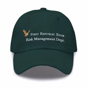 First Republic Bank Risk Management Hat | Classic Dad Hat