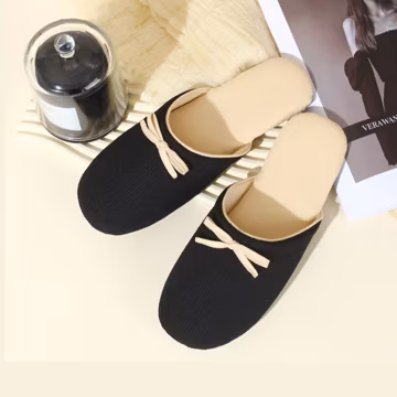 Elegant Women's Slippers: Soft, Comfortable, Anti-Slip Sole
