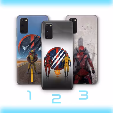 Deadpool Wolverine 6 Phone Case For Samsung Galaxy S20 S21 S22 S23 S24 S25 FE Plus Ultra Edge American Superhero Crazy Guy Claw Hands