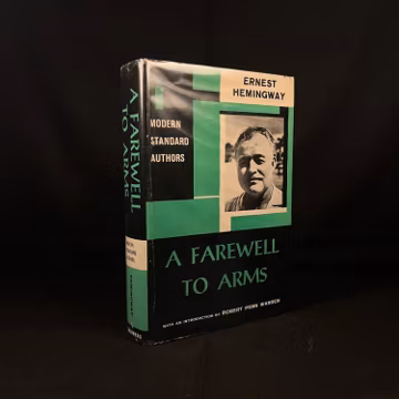 A Farewell to Arms by Ernest Hemingway (1957) Vintage Hardcover Book