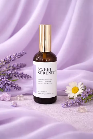 NEW! SWEET SERENITY Eau De Parfum Body Spray | Fragrance Mist | Phthalate-Free | Lightweight Everyday Scent | Handcrafted in Small Batches