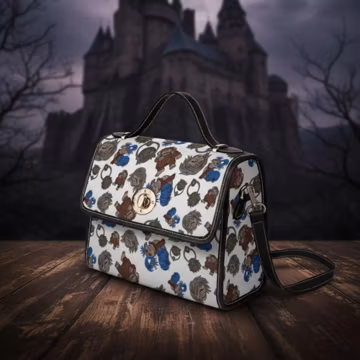 Labyrinth Crossbody Women's Handbag -The labyrinth Purse-Vegan Leather Hand Bag-Labyrinth Worm Bag