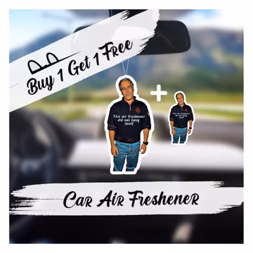 Jeffrey Epstein Car Air Freshener BUY 1 GET 1 FREE.