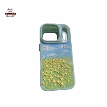 Finished Handmade Decoden Phone Case | Yellow Flower Meadow | Samsung | Android | Apple iPhone | Tablet