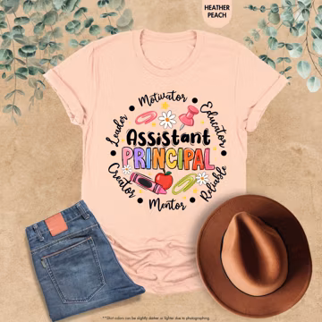 Assistant Principal Shirt, Back to School Shirt, Assistant Principal Gift, Teachers Day Gift, Teacher Appreciation Shirt, Gift for Principal