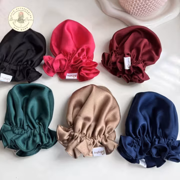Silk Satin Bun Cover - Hair Bun Holder for Ballet & Dance - Handmade Satin Hair Protection Cover - Elegant Bun Accessory - Gift for Her