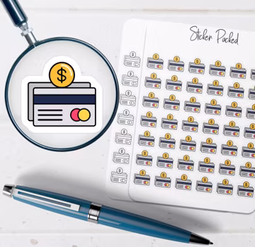 Credit Card Payment Planner Sticker Credit Card Payment Icon Sticker Credit Card Payment Sticker