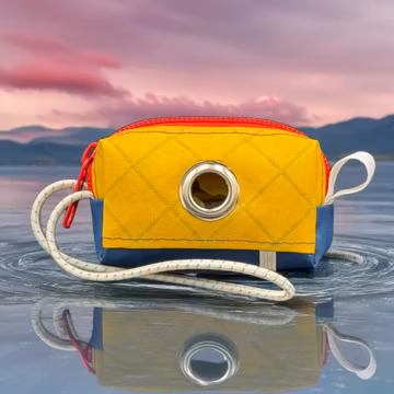 Dog Poop Bag Carrier Holder {Dangle Free}