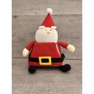 GUND Christmas Santa Claus Plush Book Been Good for Goodness Sake 319854 RARE