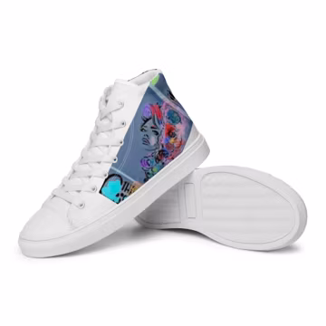 New Women’s Dynamic High Top Canvas Shoes, Women's Sneakers