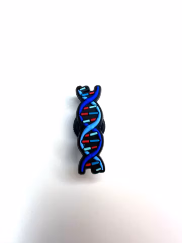 DNA Shoe Charm: Science Clog Accessory, Scientist Gift