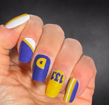 13.1 Quackin Miles - Custom Designed Half Marathon Race Nail Wraps, Nail Polish Strips, Nail Stickers