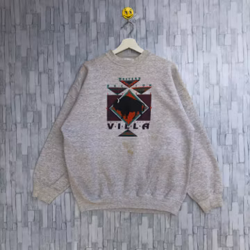 Vintage Western Auction 1993 Saint Ursula Villa Sweatshirt Spellout Big Logo Jumper Pullover