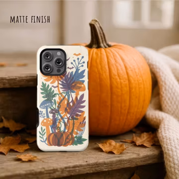 Matisse Halloween Phone Case: iPhone 17 Pro Max 17e 16 MagSafe Air, S26, Pixel