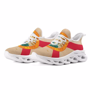 Florida Flag Sneakers: Unisex Athletic Shoes, State Pride Apparel