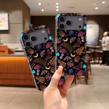 Dark Witchy Forest Phone Case: Vintage Cover for iPhone 17 16 15 14 13 12 11 + MagSafe, Samsung Galaxy S26 S25 S24 Ultra