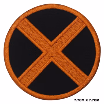 X Men Superhero Movie Logo Iron/Sew On Patch Embroidered Applique For Clothes