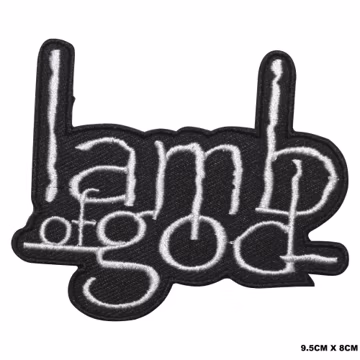 Rock Music Band Logo Iron/Sew On Patch Embroidered Applique For Clothes