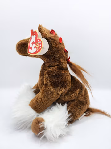 Ty Beanie Baby 'Hoofer' the Clydesdale Horse (6 inch)
