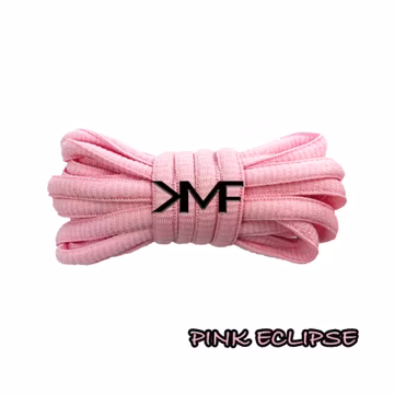 Pink Eclipse Thin Oval Classic Shoelaces Available In 27” 36” 45” 54” 63” and 72 Inch Replacement Laces For All Shoes Ships From USA