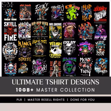 Ultimate Tshirt Designs Mega Bundle | Printable & Digital Files | Instant Download Resource Pack