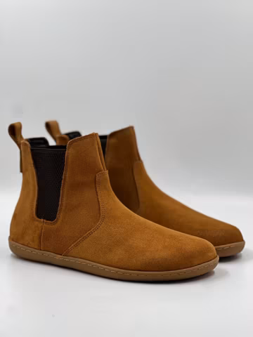 Barefoot Chelsea Boot Sued